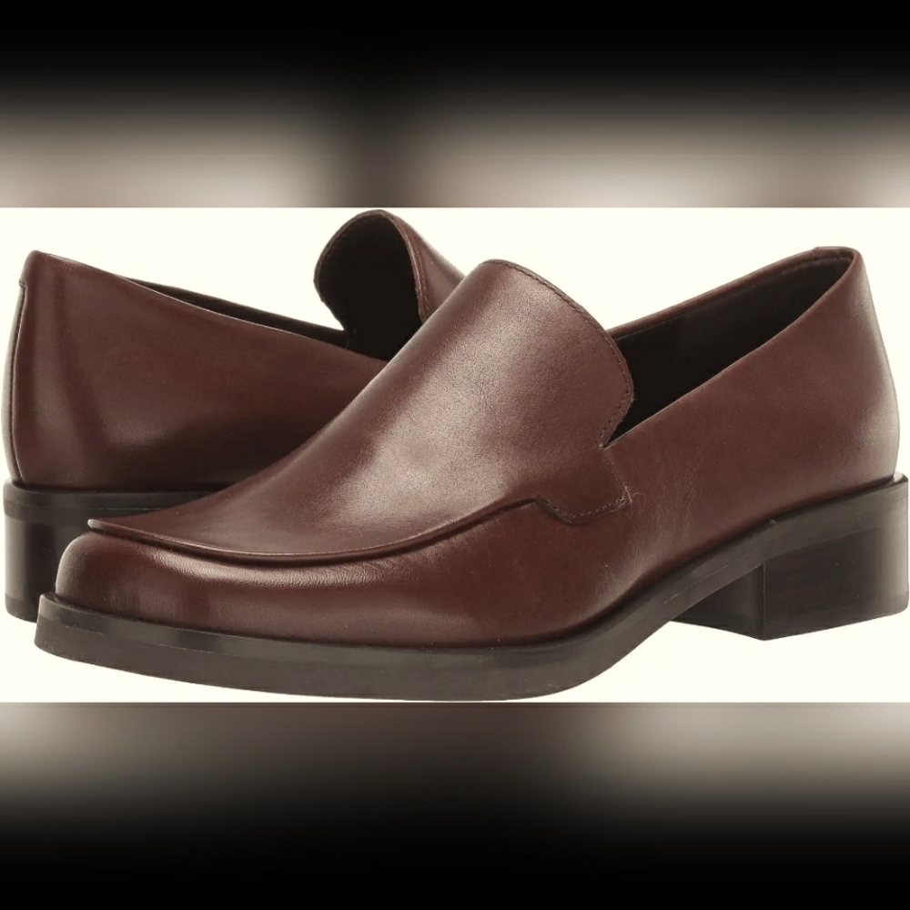 Franco Sarto Leather Bocca Loafer, Brown
